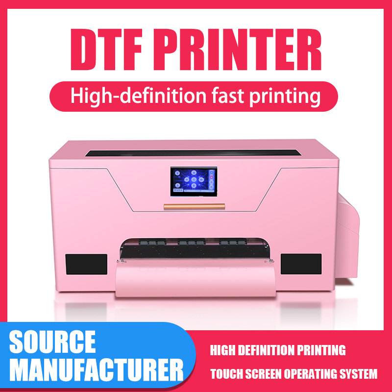 Dtf Printer Machine - New Style A3+ 33cm 13inch Pink