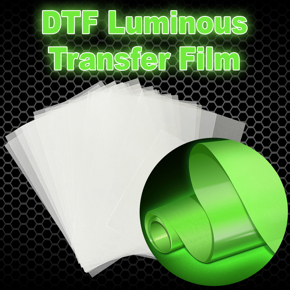 Dtf Printer Machine - 30pcs DTF luminous printing film thermal